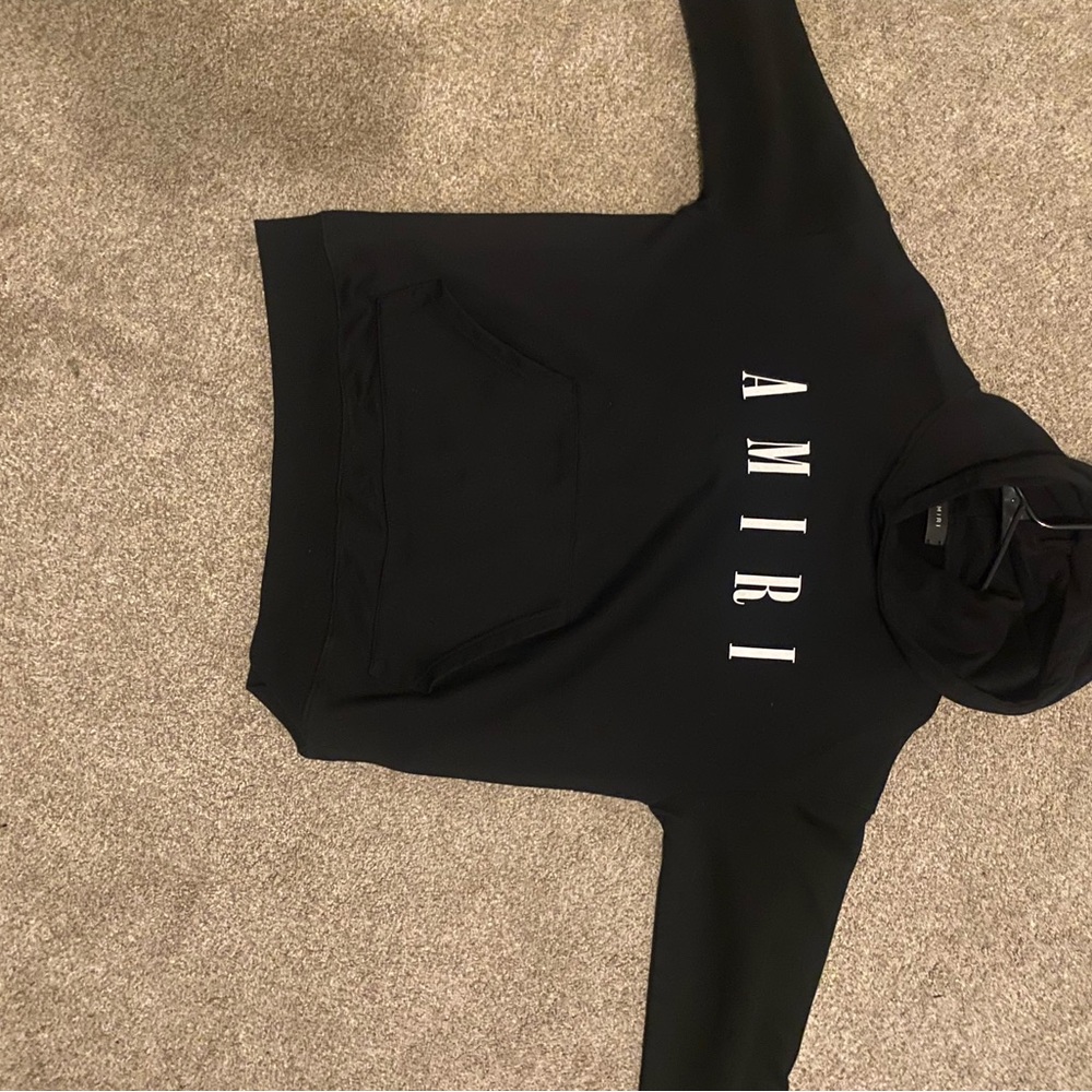 Amiri Black Hoodie
